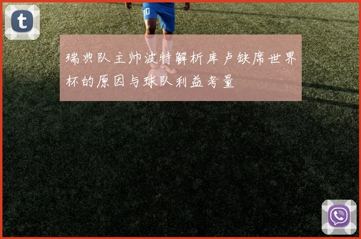 瑞典队主帅波特解析库卢缺席世界杯的原因与球队利益考量